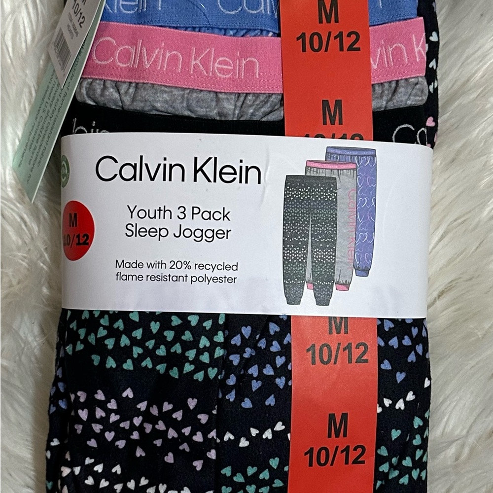 Calvin Klein Youth 3-Pack Sleep Jogger